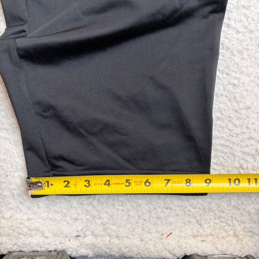 Y2KNike Basketball Mens Large Black White Stripe Track Pants baggy loose fit - Picture 6 of 8